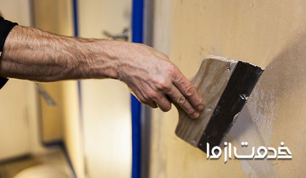 علت ترک خوردن دیوار گچی